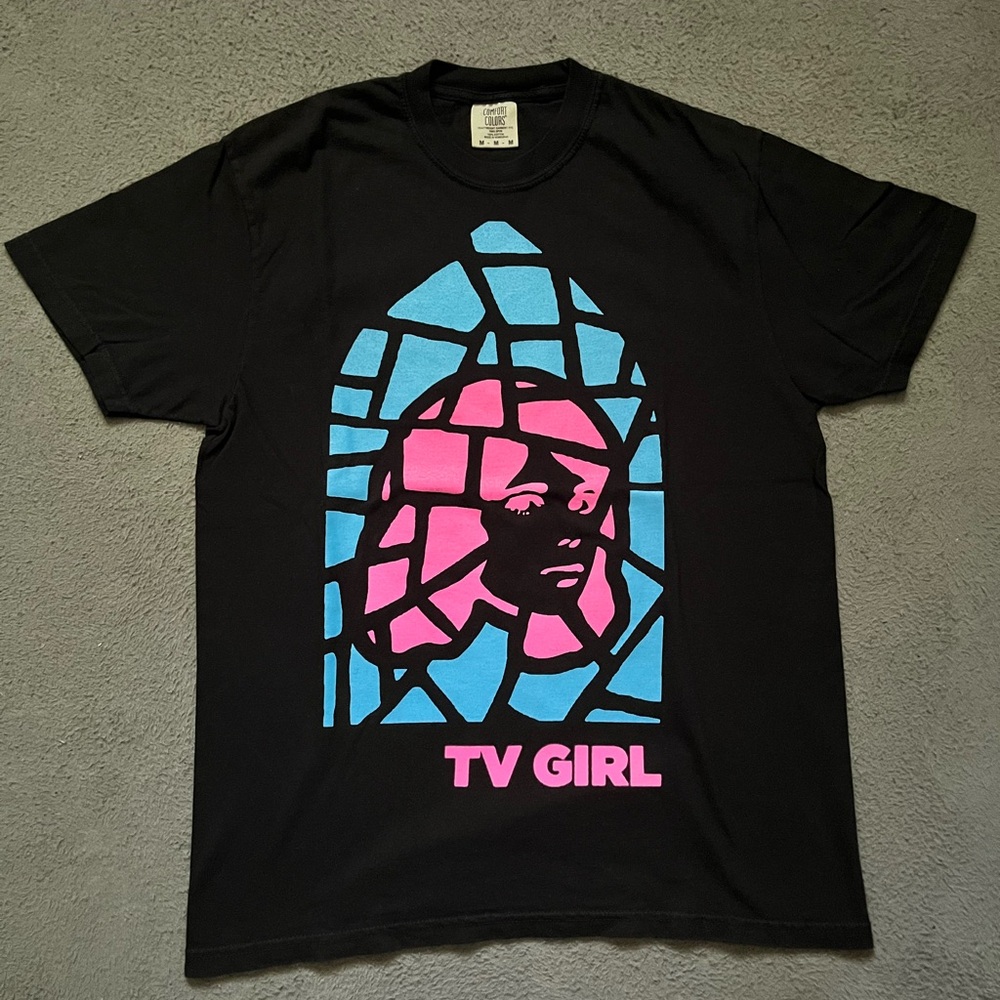 Tv Girl Stained Glass T-Shirt